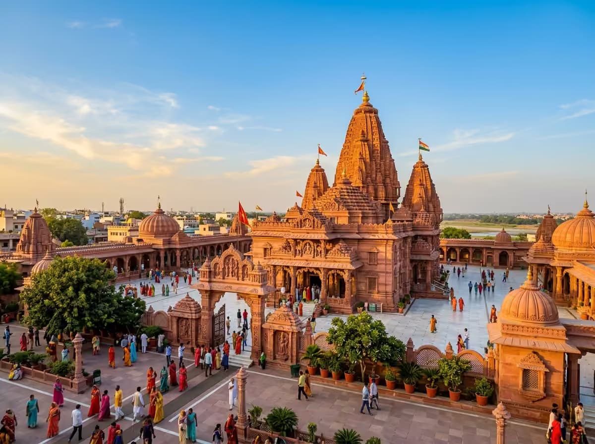 Same Day Agra Mathura Vrindavan Tour